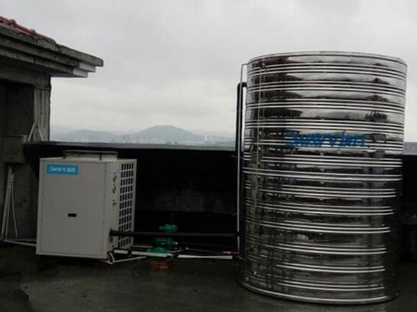郴州柿竹园工厂员工宿舍热水工程